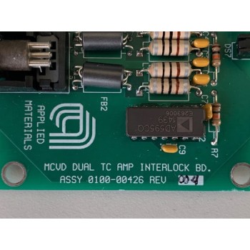 AMAT 0100-00426 MCVD DUAL TC AMP Interlock Board